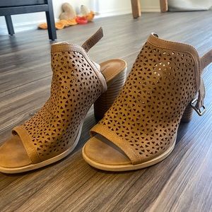 Target tan summer heels
